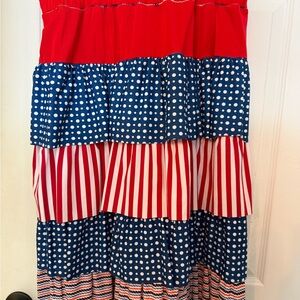 Dainty Jewells 4th of July outfit, skirt with top